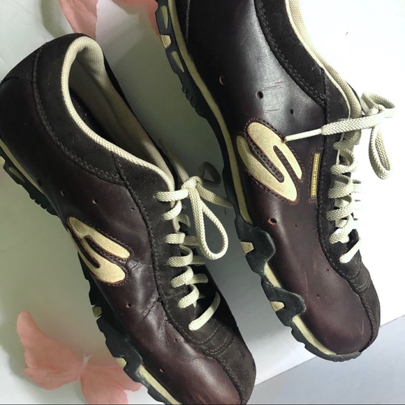 SKECHERS BROWN SNEAKERS SIZE 7.5 - Picture 6 of 9